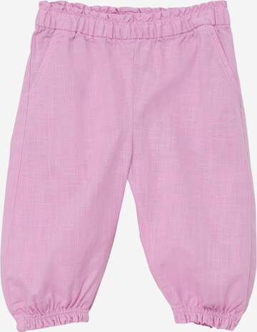 Loosefit Pantalon s.Oliver en rose : devant