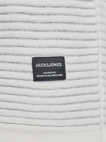 JACK & JONES Sweter 'Wind' w kolorze biały