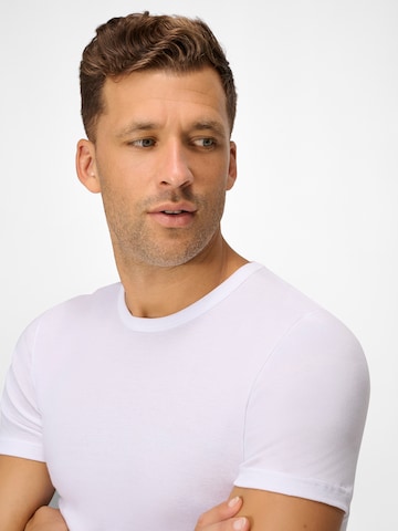 Ammann Shirt ' Organic Feinripp ' in White