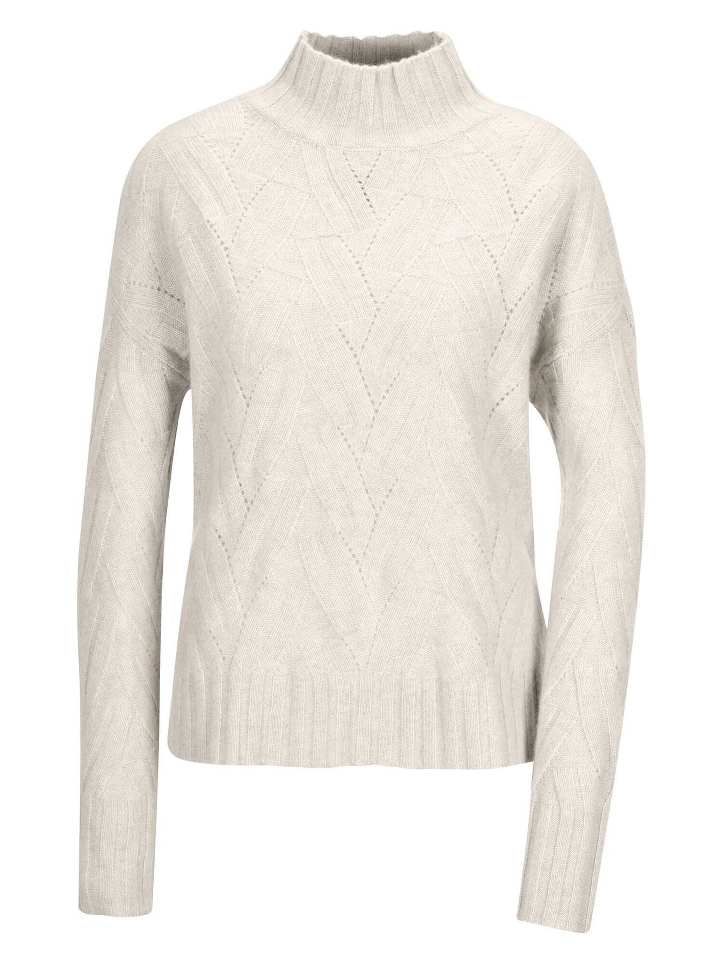 Pull-over MADELEINE en blanc : devant