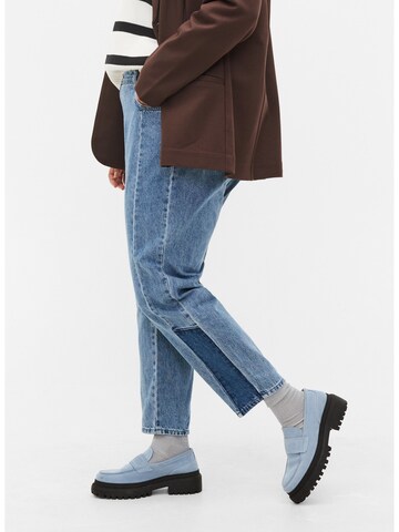 Zizzi Tapered Jeans 'Mille' i blå