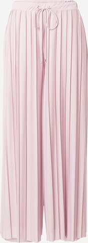 ABOUT YOU Wide leg Pants 'Caren' in Pink: front