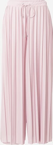 Wide leg Pantaloni 'Caren' di ABOUT YOU in rosa: frontale