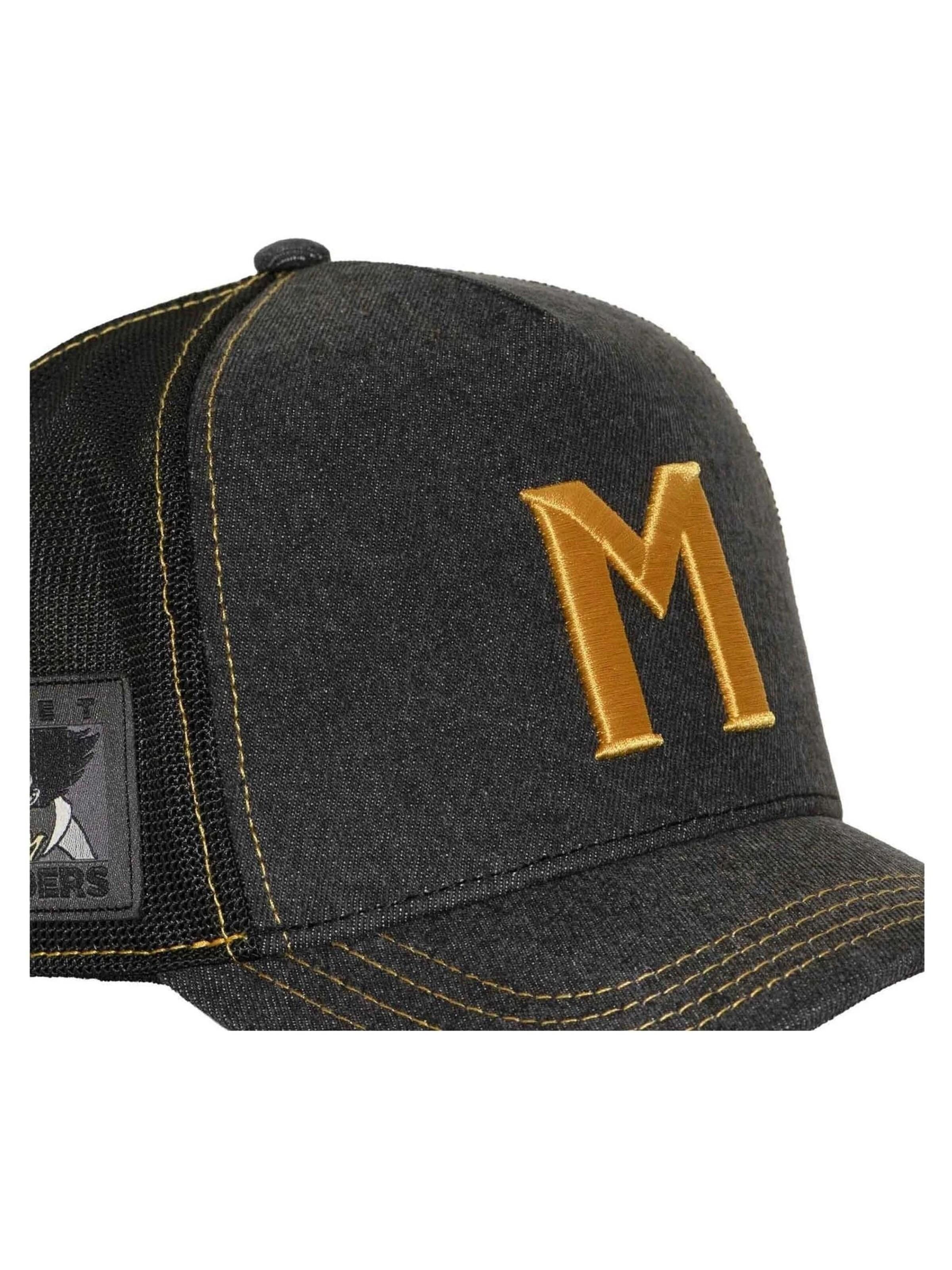 Capslab - Gorra 'Gorra capslab negra denim mark lenders lan2 trucker cap' en negro