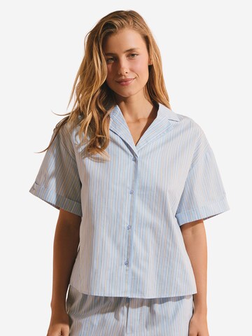 ETAM Schlafshirt 'Benicio' in Blau