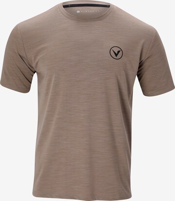 Virtus Performance Shirt 'JOKER' in Beige: front