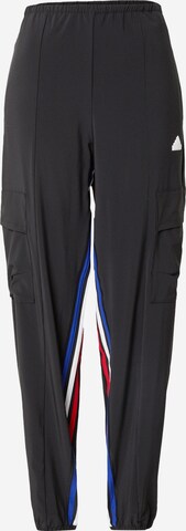 ADIDAS SPORTSWEARregular Sportske hlače 'EXPRESS' - crna boja: prednji dio