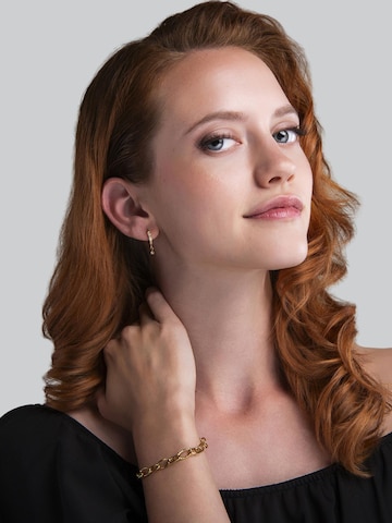 Amberz Oorbellen 'Elle' in Goud