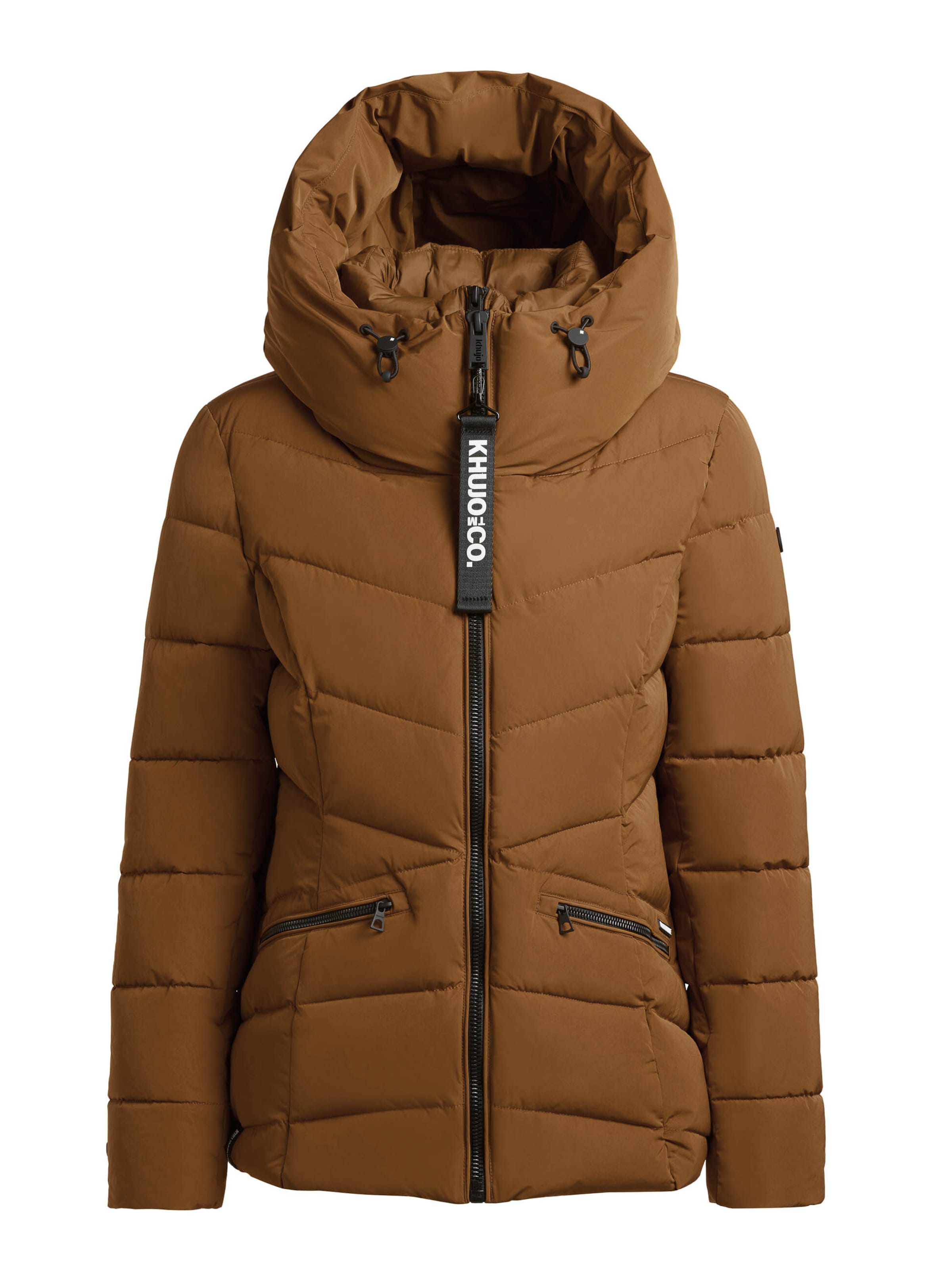 khujo - Chaqueta de invierno 'Hersch2' en marrón: frente