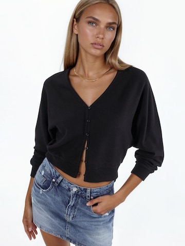 Busem Knit Cardigan in Black: front