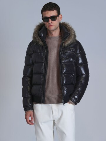 Lufian Winter Jacket in Black