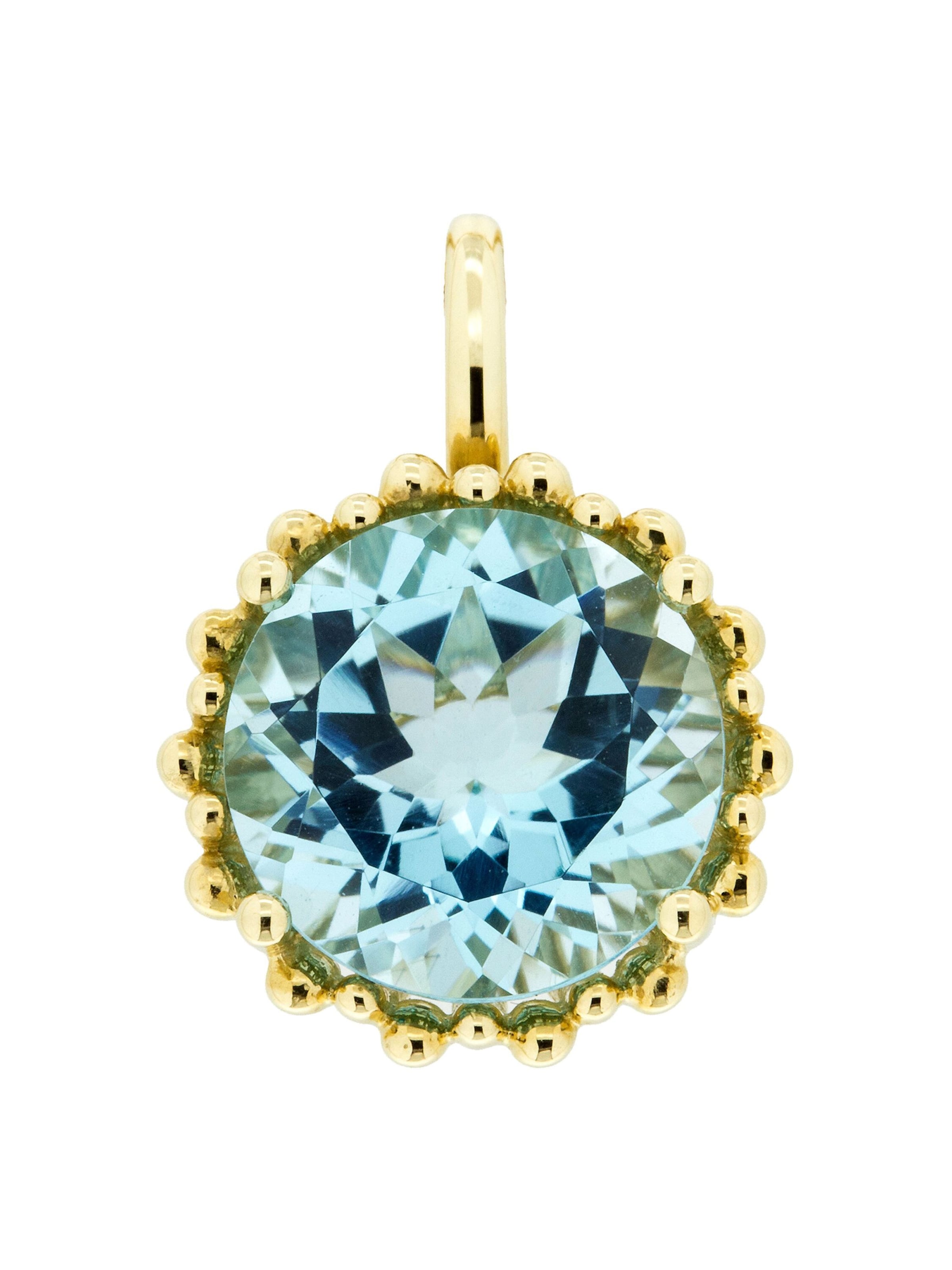 Orolino Pendant in Yellow: front