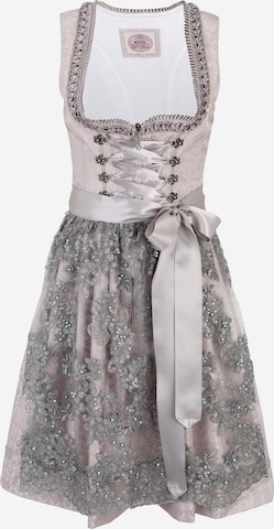 MARJO - Dirndl 'Nadina' em cinzento: frente