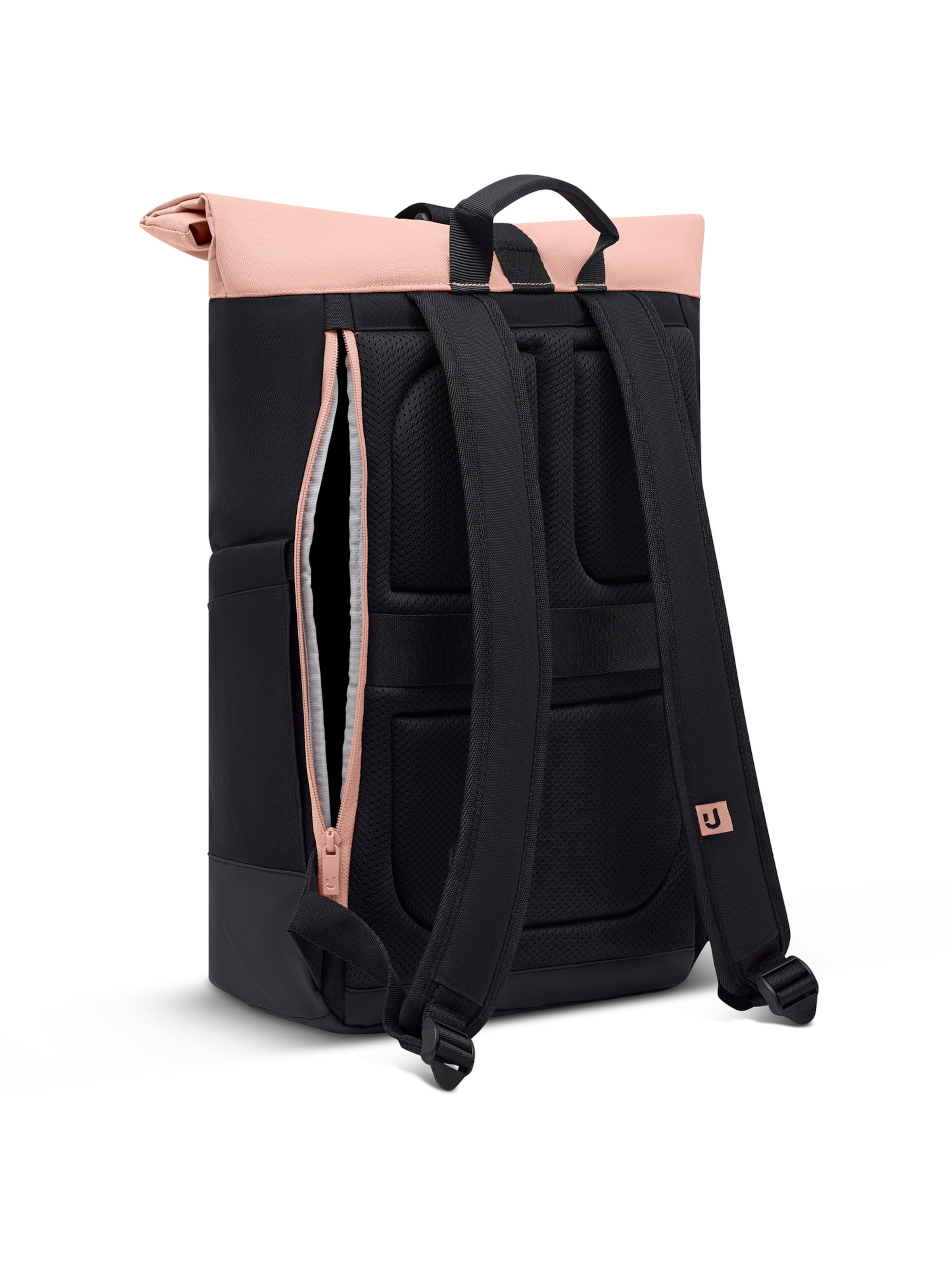 Johnny Urban Rugzak 'Luca Medium' in Zwart