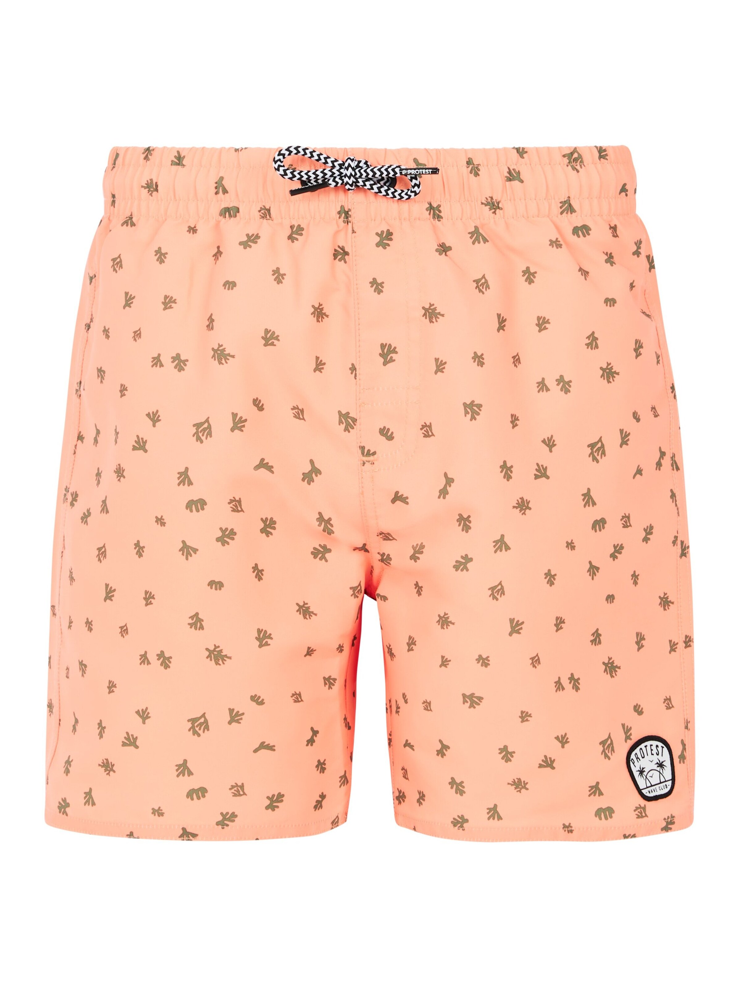 PROTEST Badeshorts 'PRTTyson JR'‌ in Orange: Vorderseite