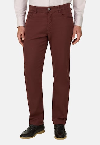 Boggi Milano Regular Jeans in Rot: Vorderseite