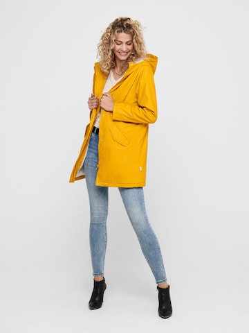 ONLY Weatherproof jacket 'Sally' in Yellow