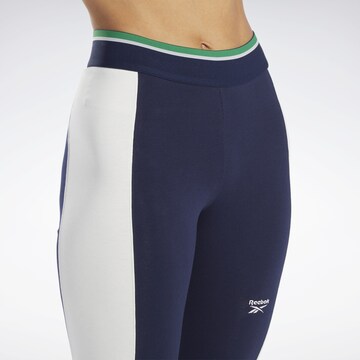 Skinny Leggings di Reebok in blu