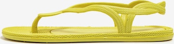 Brasileras Sandaal 'Antalya' in Geel: voorkant