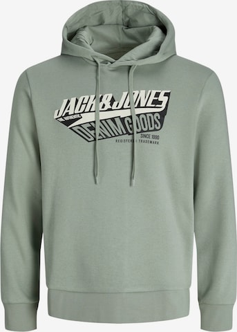 JACK & JONES Свитшот в Зеленый: спереди