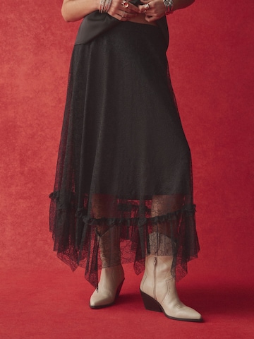 Rockett St George - Saia em preto: frente