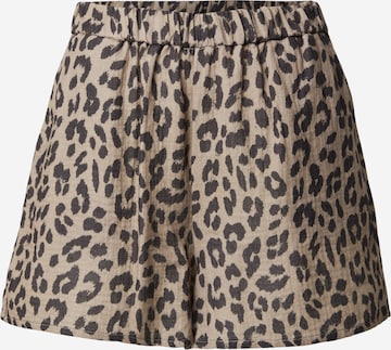 ABOUT YOU Loosefit Housut 'Vianne' värissä ruskea: etupuoli