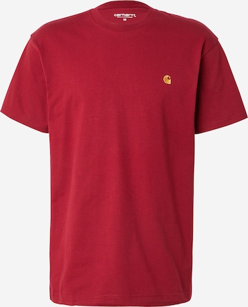 T-Shirt 'Chase' Carhartt WIP en rouge : devant
