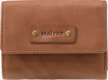 Maître Wallet in Brown: front