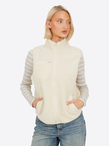 Gilet BRAVE SOUL en blanc : devant