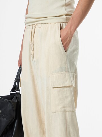Loosefit Pantalon 'Impatiens' VAMOS CLO en blanc