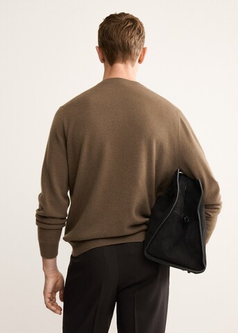 MANGO MAN Sweater in Brown