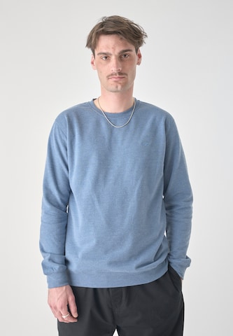Cleptomanicx Sweatshirt 'Ligull' in Blue: front