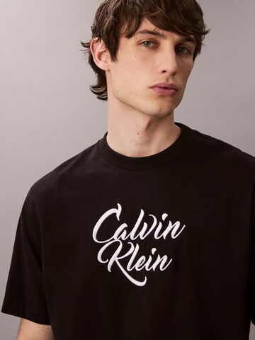 Calvin Klein Jeans T-shirt i svart