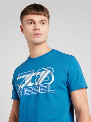 T-Shirt 'T-DIEGOR-K74' DIESEL en bleu