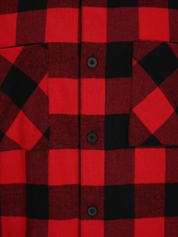 BURTON MENSWEAR LONDON Regular fit Button Up Shirt in Red