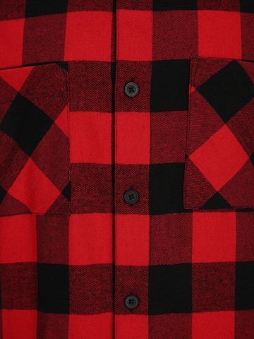 BURTON MENSWEAR LONDON Regular fit Button Up Shirt in Red