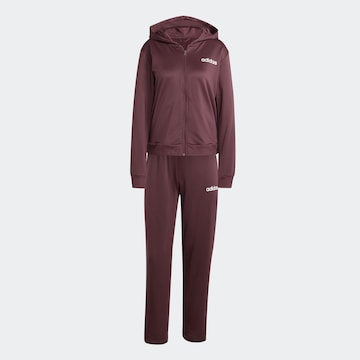 ADIDAS SPORTSWEAR Trainingsanzug 'Essentials' in Braun
