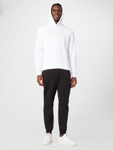 GUESS Sweatshirt 'BEAU' in White