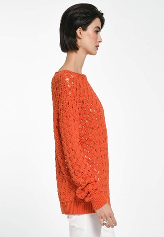 Fadenmeister Berlin Strickpullover Cotton in Rot