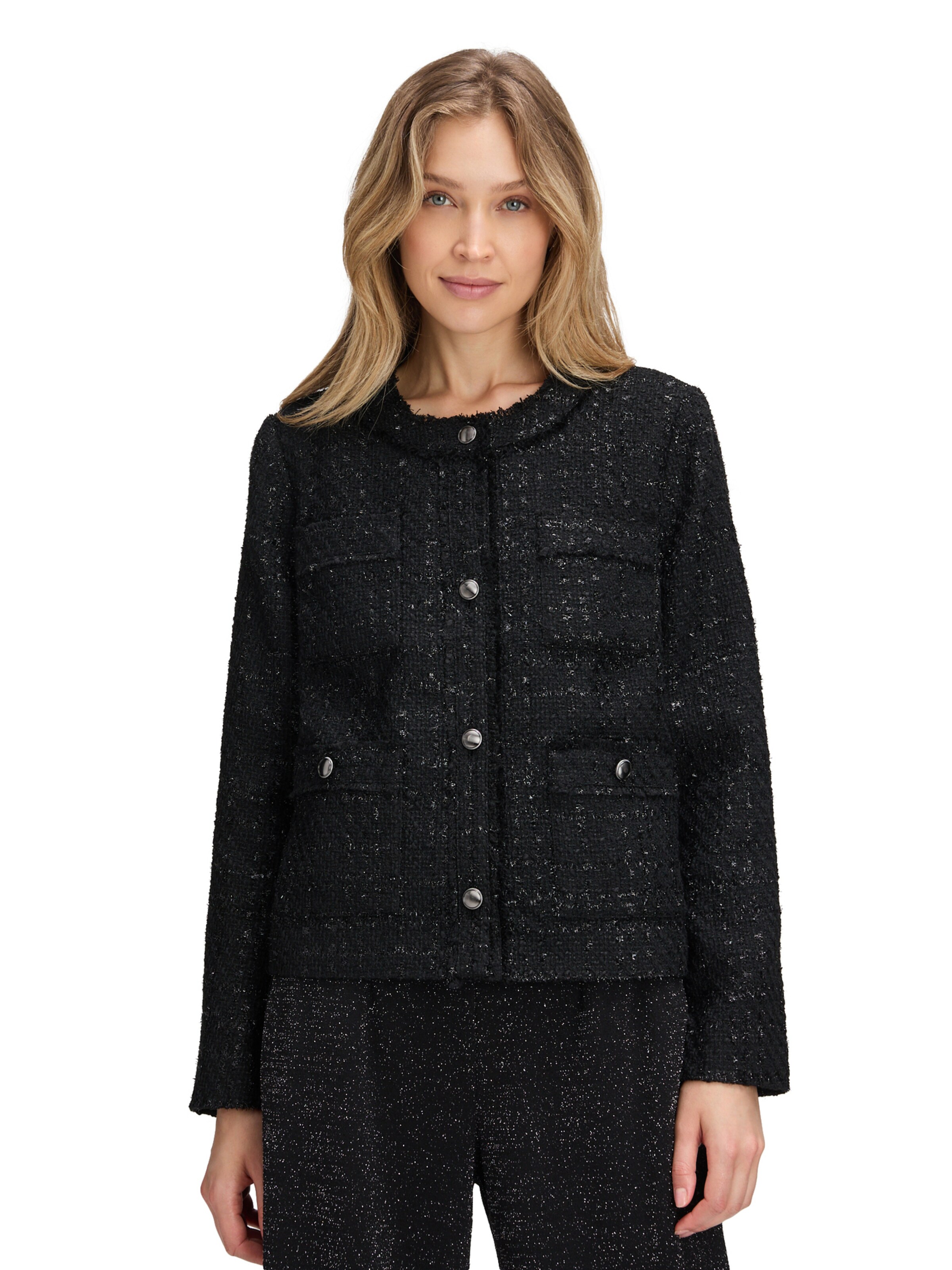 Betty Barclay Between-season jacket in Black: front