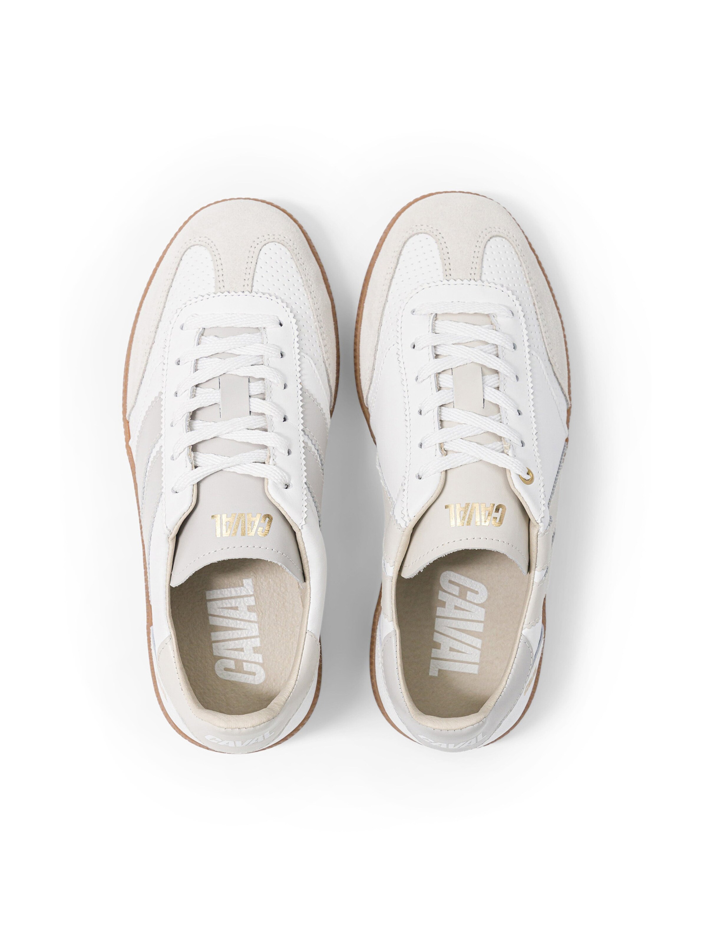 Caval - Sapatilhas baixas 'Pulse' em branco