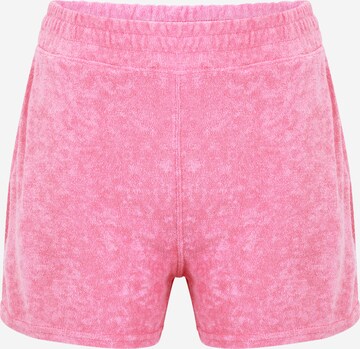 HOLLISTER Normalny krój Spodnie w kolorze różowy: przód