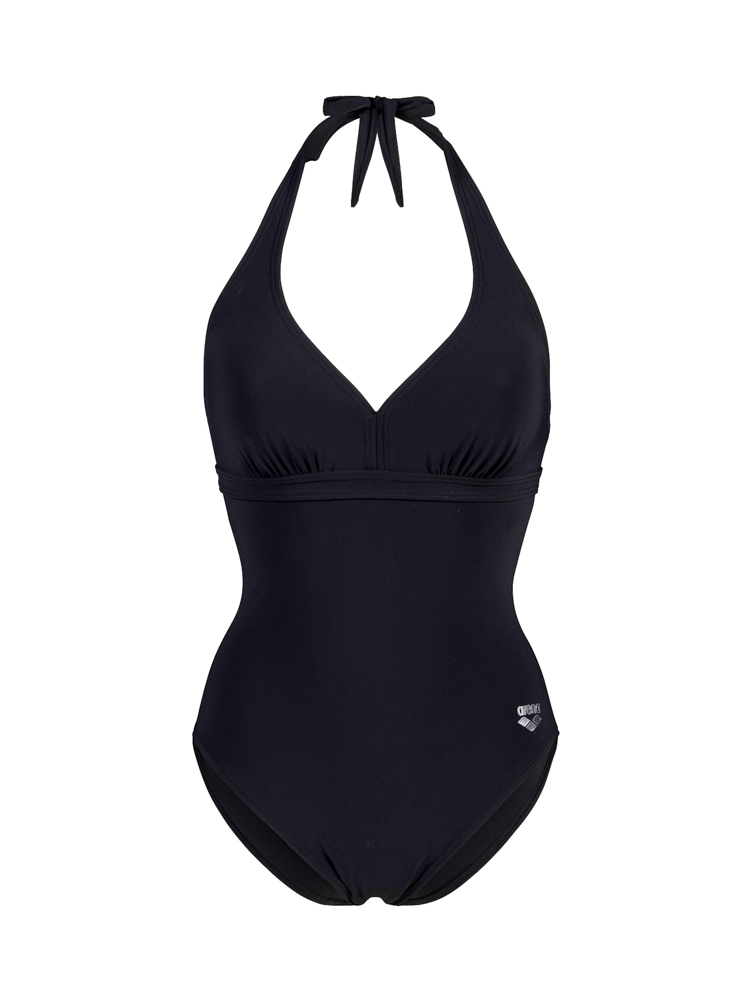 ARENA Triangel Badeanzug 'SHAPEWEAR ALESSIA C-CUP' in Schwarz: Vorderseite