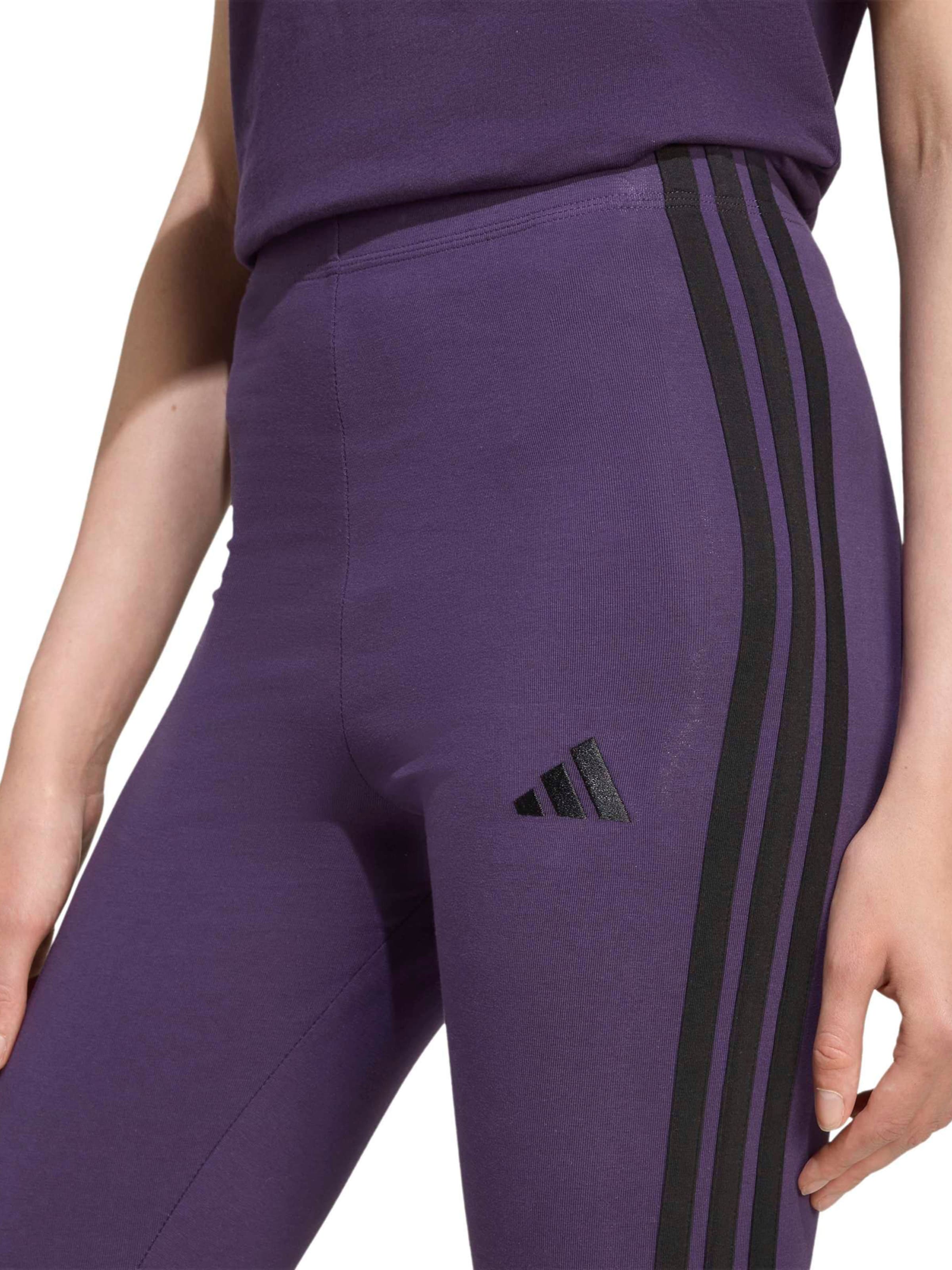 ADIDAS SPORTSWEAR Skinny Sporthose 'Essentials' in Lila