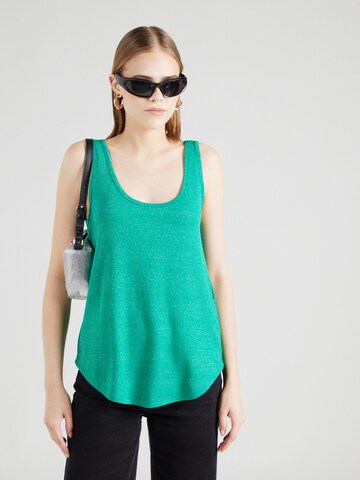 PIECES - Top 'BILLO' en verde: frente