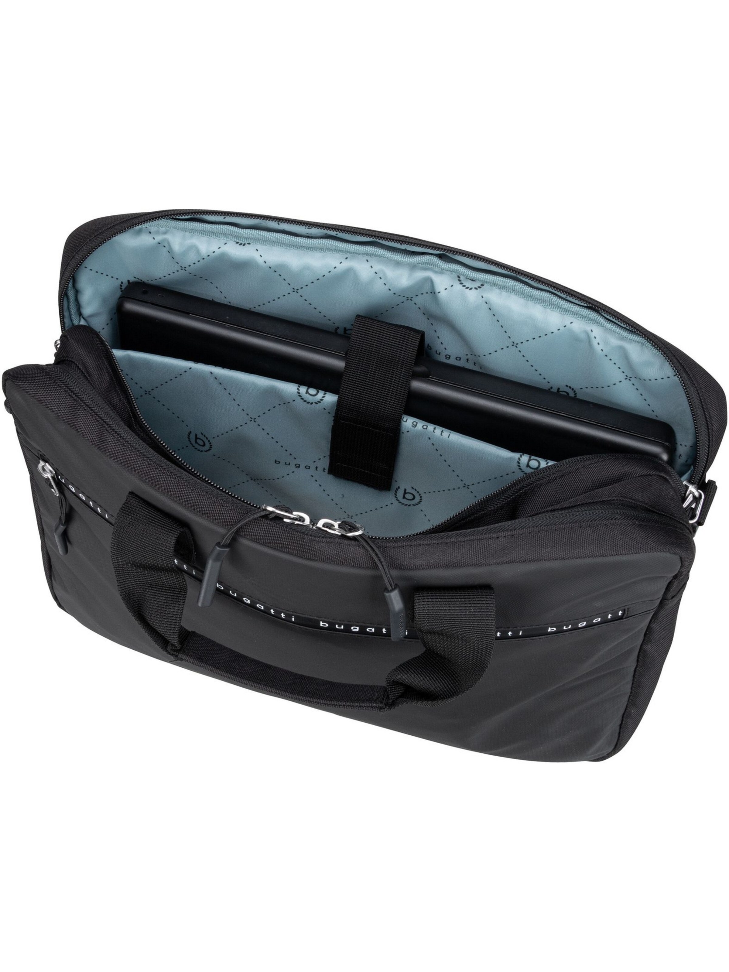 bugatti Document Bag 'Blanc DeLight' in Black