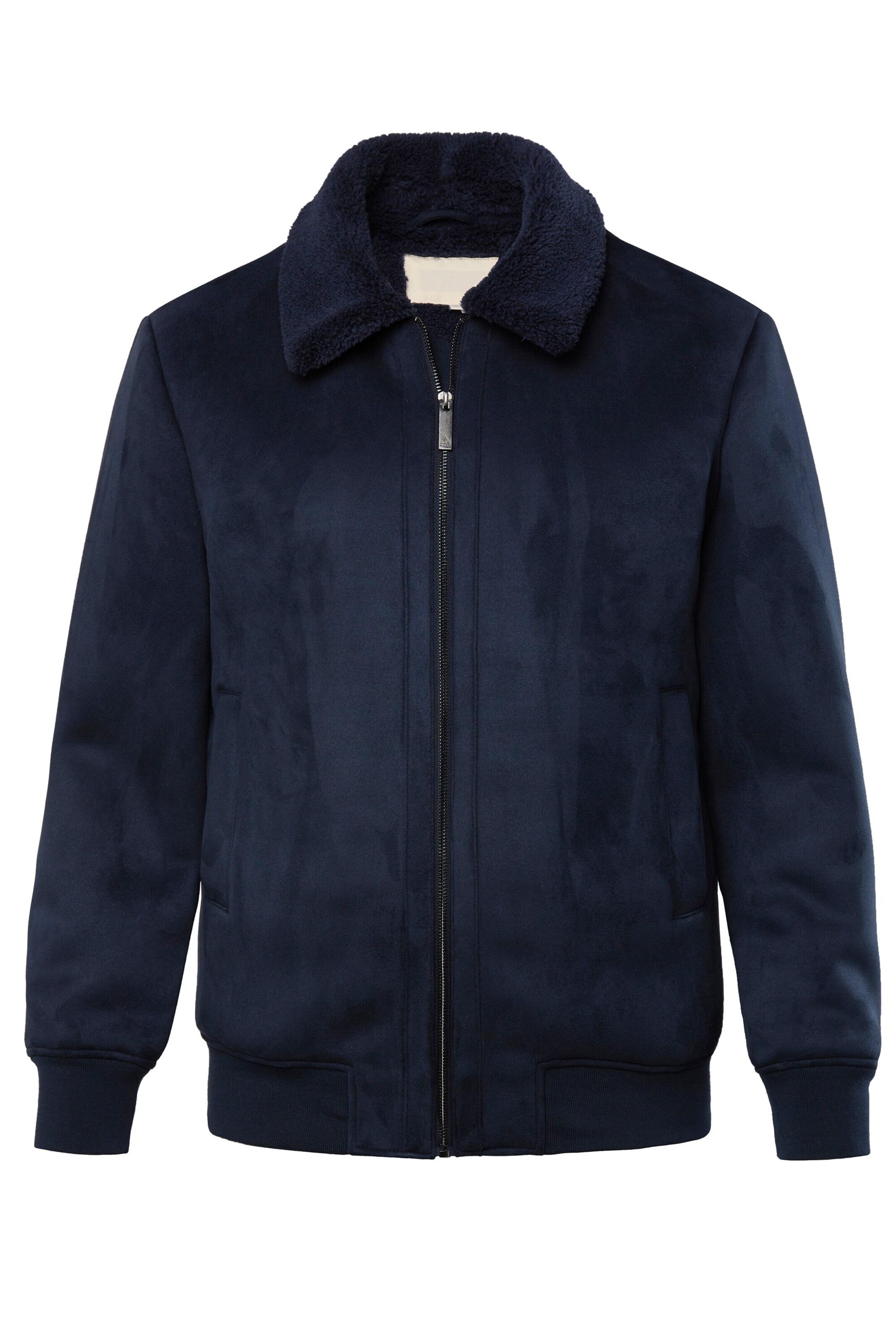 JP1880 Tussenjas in Blauw: voorkant