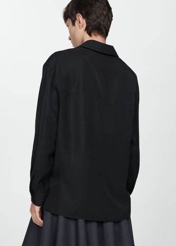 MANGO Blouse 'Perseo' in Black