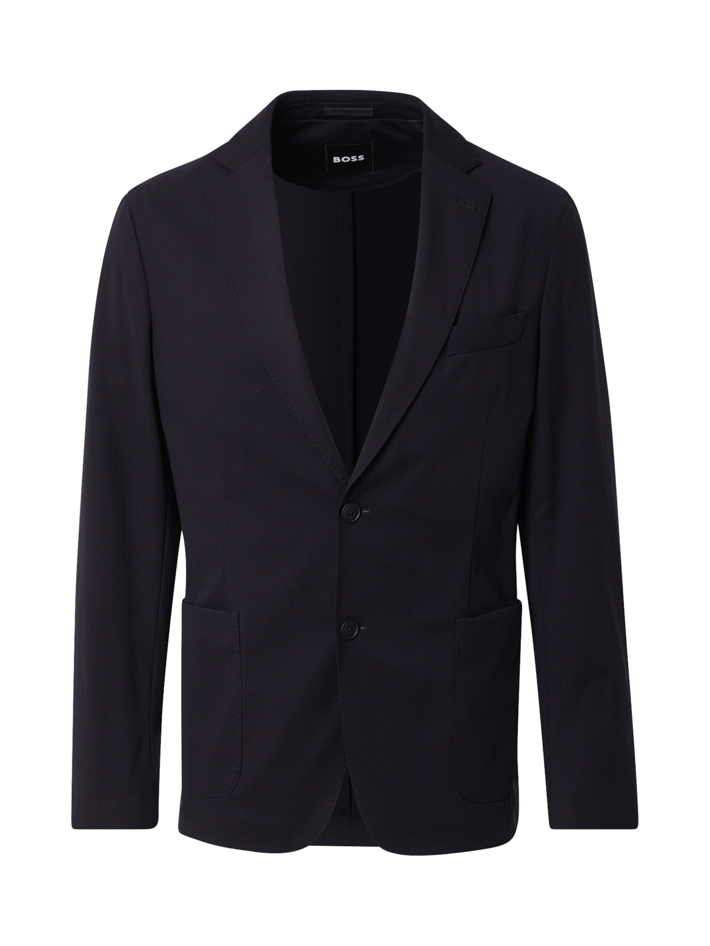 BOSS Regular fit Kavaj 'Hanry' i svart: framsida