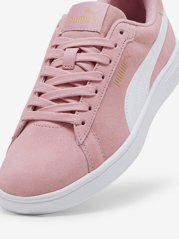 PUMA - Sapatilhas baixas 'Smash 3.0' em rosa